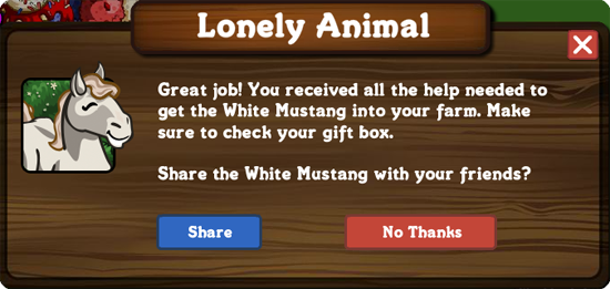 Lonely Animal Information: Completed