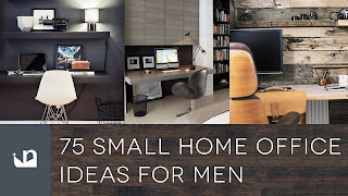 75 Small Home Office Ideas For Men - Design Inspiration - YouTube