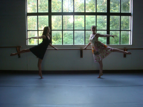 Rees and Wakeling in Morey Dance Studio