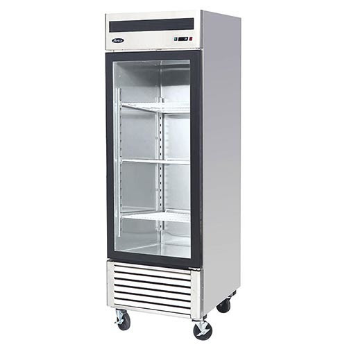 Bottom Mount One Glass Door Freezer