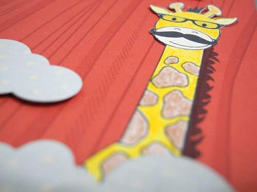 Hipster Giraffe (detail)