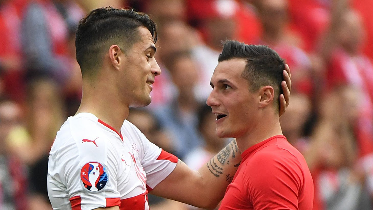 Xhaka brothers make history by facing each other at Euro Xhaka brothers make history by facing each other at Euro