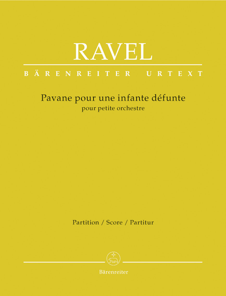 Sheet Music Ravel Maurice Pavane Pour Une Infante