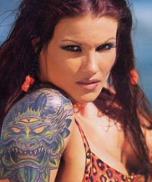 wwe divas with tattoos