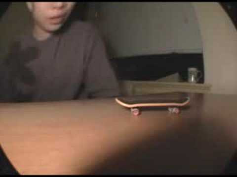 how to ollie on a tech deck