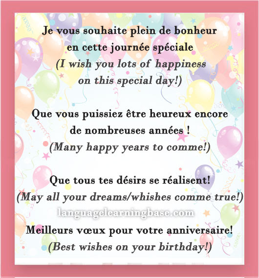 image pour souhaiter un joyeux anniversaire Comment Souhaiter Un Joyeux Anniversaire En Francais Learn image pour souhaiter un joyeux anniversaire