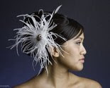 CUSTOM ORDER information- Ostrich feather spray
