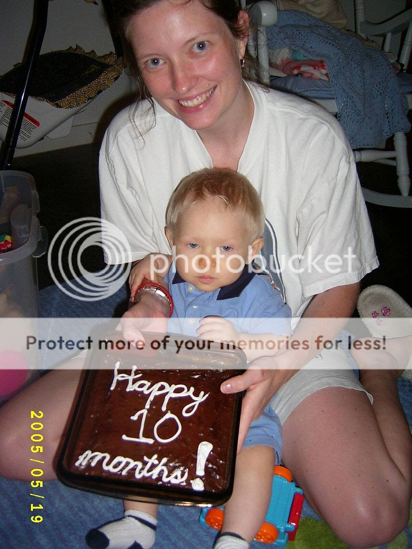 Gabe at ten months