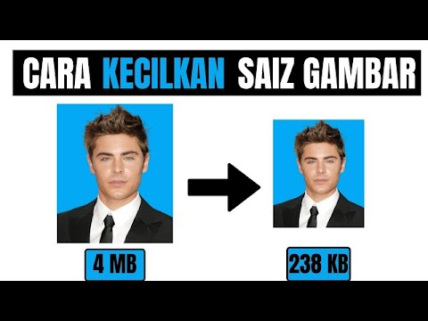 cara kecilkan saiz gambar
