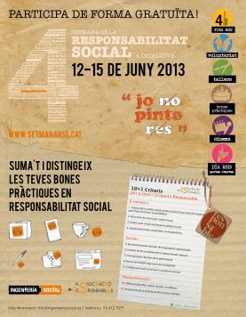 Del 12 al 15 de juny: Setmana de la Responsabilitat Social a Catalunya