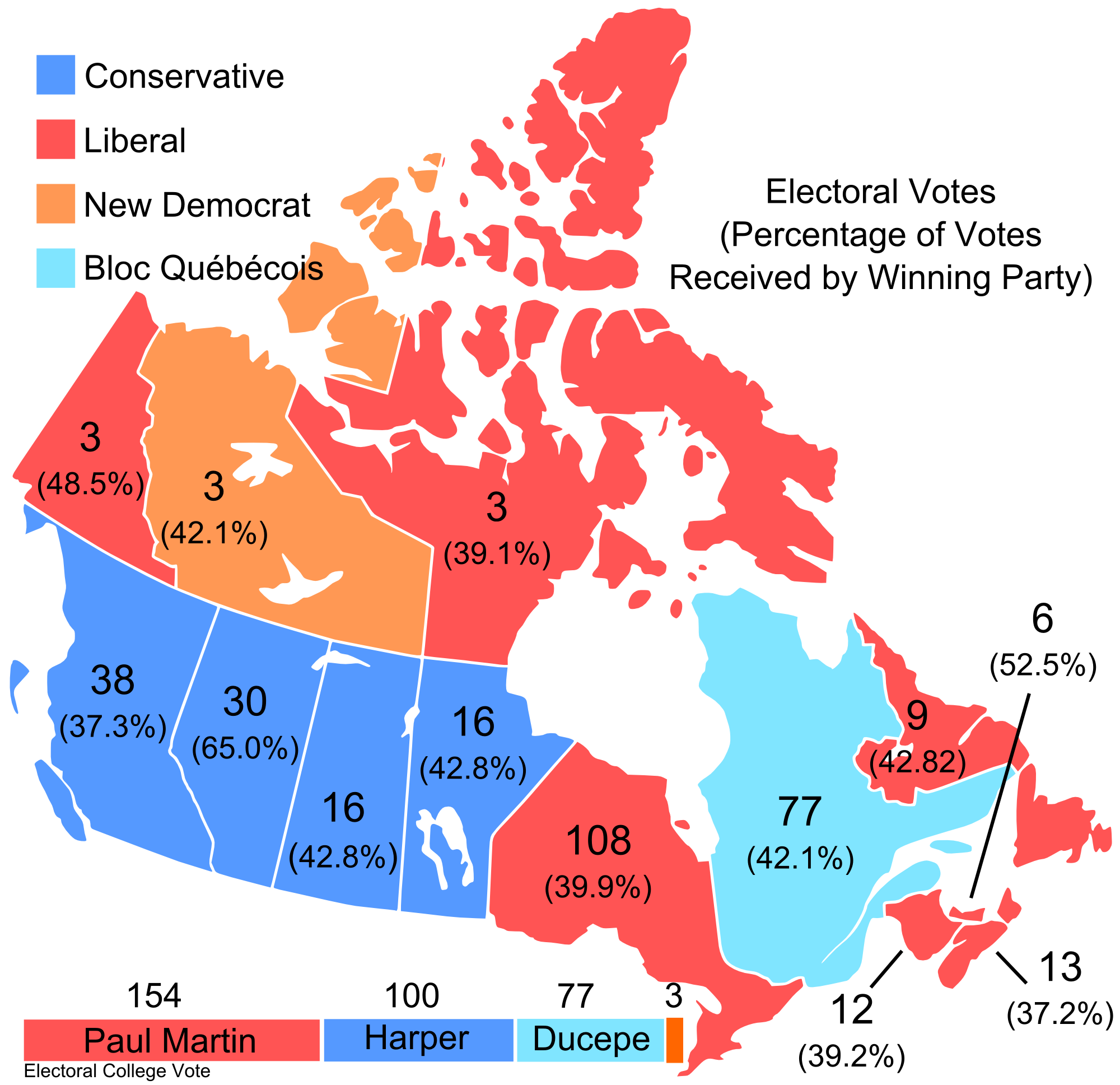 How the 2006 Federal Election Would Have Gone if Canada ...
