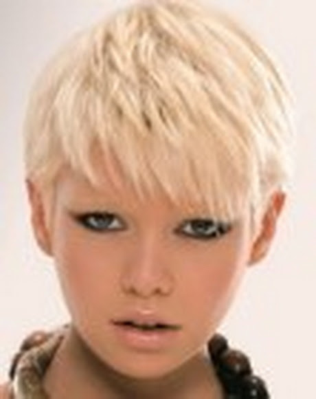 Short cropped hairstyles