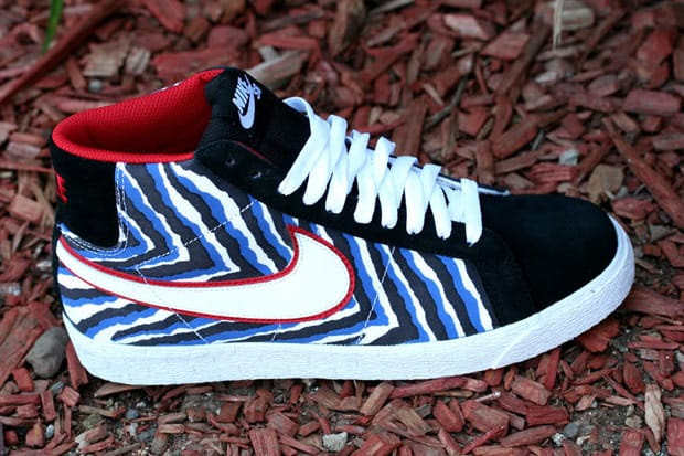 nike sb blue zebra blazer qs 1 Nike SB Blue Zebra Blazer QS