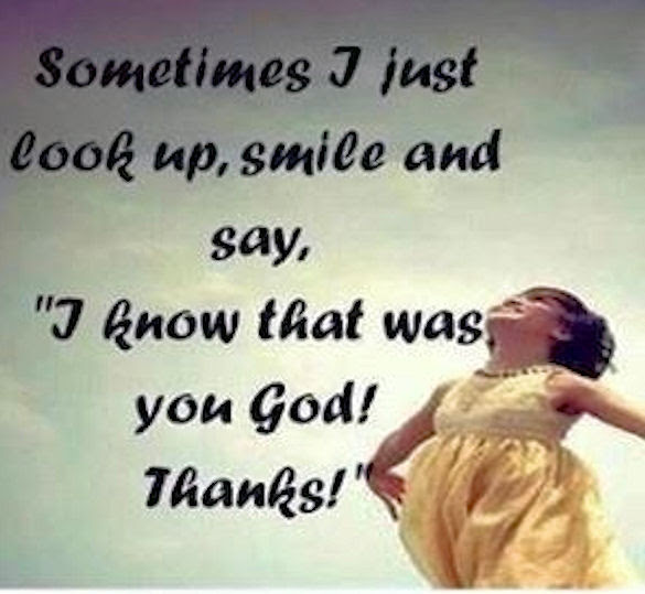 Thank you God