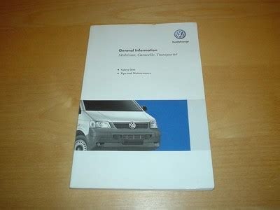Download Volkswagen Transporter T5 User Manual