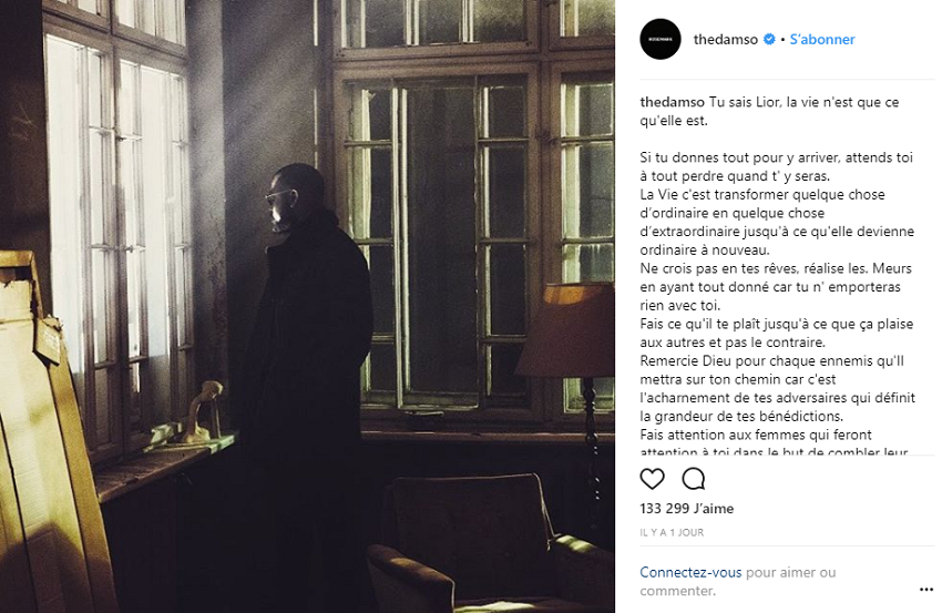 Quand Damso se livre à son fils