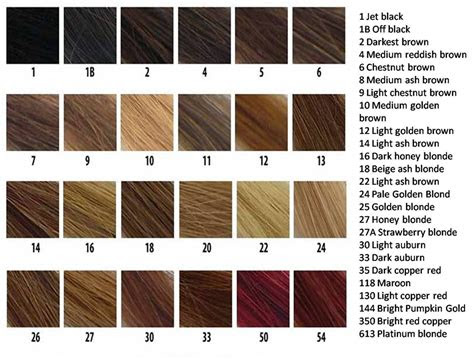  brown hair color chart coloring hair and hair highlighting will be