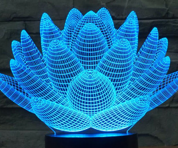Blooming Lotus Desk Lamp