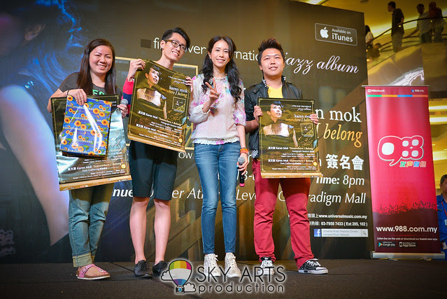Karen Mok 莫文蔚 Somewhere I Belong Promo Tour in Malaysia 大馬宣傳之旅 [Paradigm Mall]