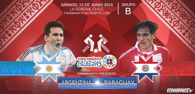 Argentina Vs Paraguay Live stream Copa America 2015