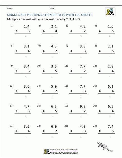 Printable multiplication worksheets can help kids learn. estimating decimal multiplication worksheets times tables worksheets