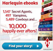 Harlequin eBooks - click here to save!