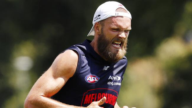 Max Gawn, fitness, Melbourne, AFL season 2018, finals
