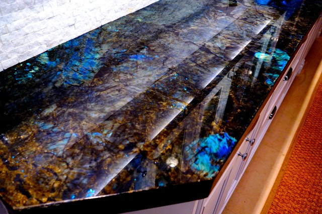 Our New Lemurian Blue Countertops