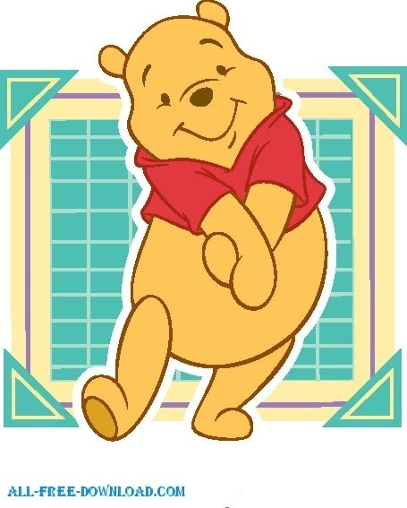 Download Winnie the Pooh Pooh 041 Free vector in Encapsulated ...