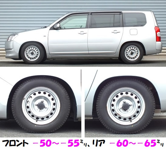 遂にバンにも サクシード Ncp160v 車高調 ｂｅｓｔ ｉ 開発完了 ｒｓ ｒ開発部のブログ ｒｓ ｒ開発部です みんカラ