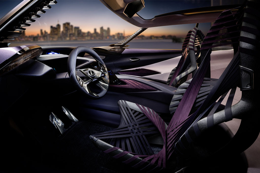 Lexus UX Concept Interior View Drivers Side