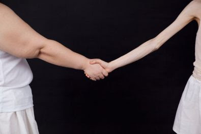 people never gain weight