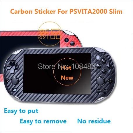 Kopen Goedkoop 3D Koolstofvezel Skin Sticker Voor PSV 2000 ST VITA Slim
Playstation (PCH 2000) Console Protector Film Online