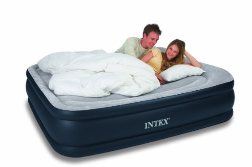 Intex Deluxe Pillow Rest Rising Comfort Queen