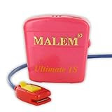 Malem Ultimate Selectable Bedwetting Alarm with Vibration - Magenta