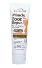 Miracle of Aloe Miracle Foot Repair Cream 4 Oz