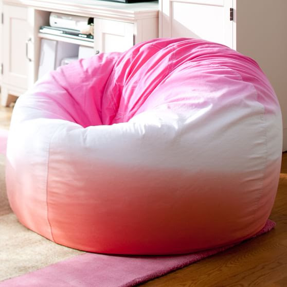 Warm Dip Dye Beanbag  PBteen
