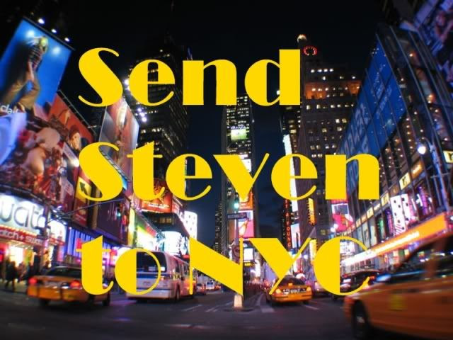 Send Steven to NYC