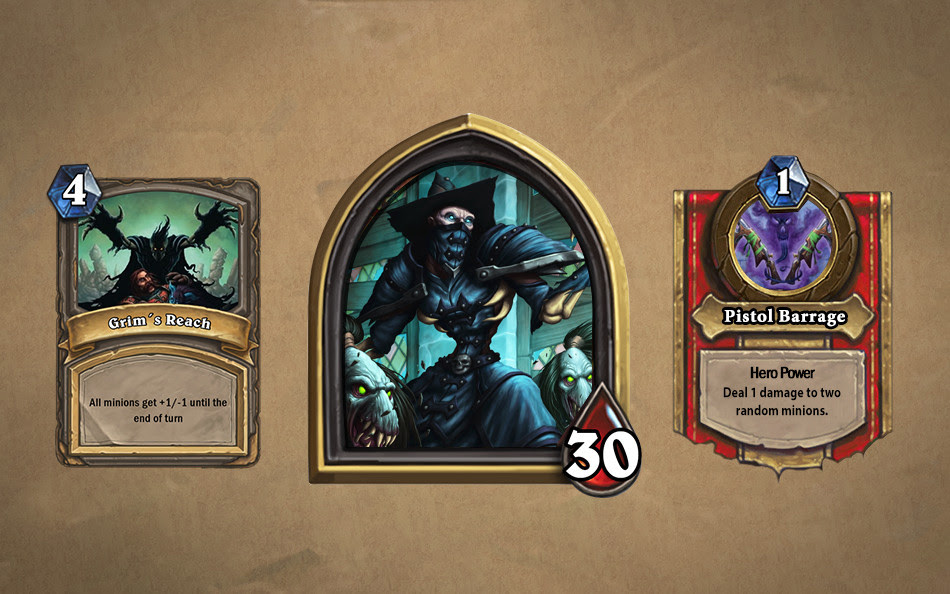 Lord Godfrey (custom Hearthstone card)