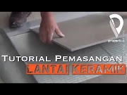 Terupdate TUTORIAL Cara Kreatif Pasang Lantai Keramik Granit DIY Ceramic Tile Installation Tutorial, paling seru!