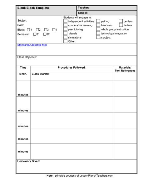 Lesson Plan Template Teacher by bmt16897 MuD9nsnq
