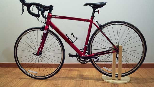 Modify an IKEA Stool into a Simple Bike Stand