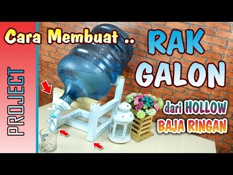 Susunan Cara Membuat Rak Galon Dari Baja Ringan, Paling Update!