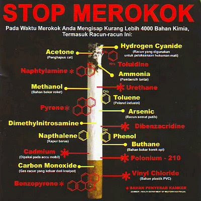 Definisi Rokok ,Bahaya , Fakta, Serta Zat-Zat Yang 