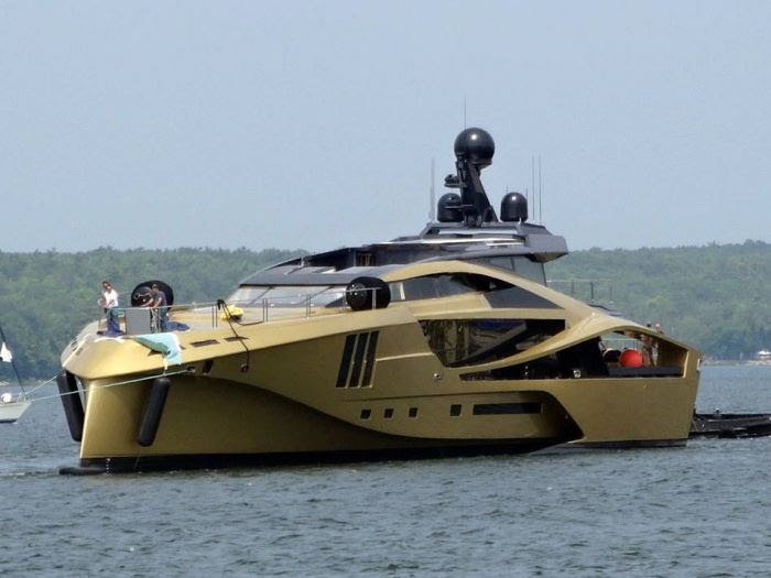 Palmer Johnson Unveils Golden 48M SuperSport Yacht in 