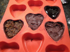 Filled Chocolate Hearts