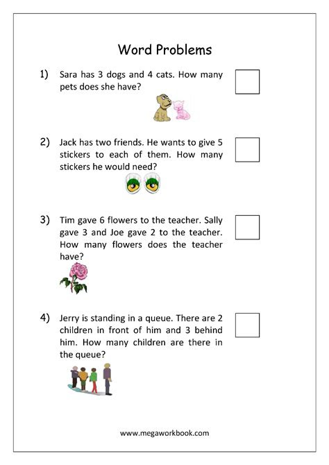  kindergarten addition word problems kindergarten