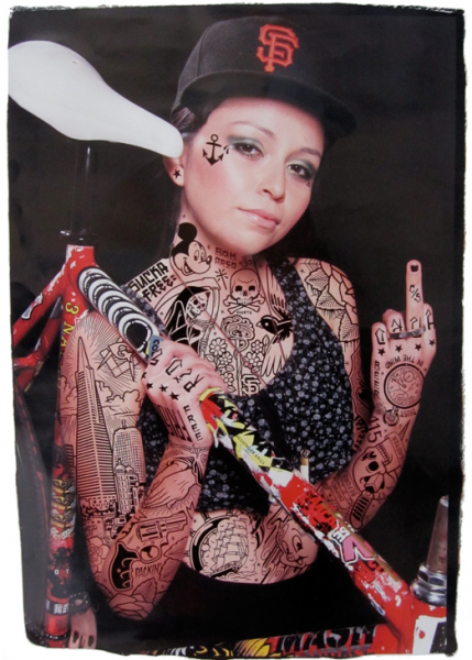 Mike Giant – legendary tattoo artist and the man behind the brand REBEL8, 