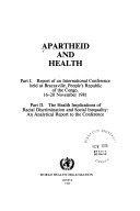 Apartheid and health