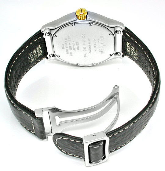 Originalfoto EBEL VOYAGER HERRENUHR STAHLGOLD AUTOMATIK 2.530€ NEUW.